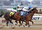 Sweet Reason won her seasonal debut on March 7.<br><a target="blank" href="http://photos.bloodhorse.com/AtTheRaces-1/At-the-Races-2014/35724761_2vdnSX#!i=3111034584&k=VfJMPw6">Order This Photo</a>
