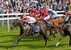 Sole Power comes on late to take the Coolmore Nunthorpe Stakes.
<br><a target="blank" href="http://photos.bloodhorse.com/AtTheRaces-1/At-the-Races-2014/i-LkHztWN">Order This Photo</a>