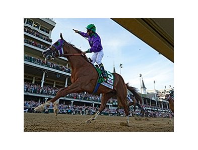 <br><a target="blank" href="http://photos.bloodhorse.com/TripleCrown/2014-Triple-Crown/Kentucky-Derby-140/i-dHVRwv9">Order This Photo</a>