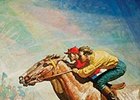 "The Horse Race" will be available at the Sporting Art Auction.