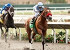 Goldencents wins the Pat O'Brien Stakes.