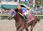 The only North American graded stakes winner in the Brooklyn field is Micromanage.<br><a target="blank" href="http://photos.bloodhorse.com/AtTheRaces-1/At-the-Races-2014/35724761_2vdnSX#!i=3156049404&k=BZs6FMf">Order This Photo</a>