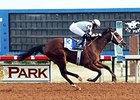 Unusual Way won the first-ever Zia Park Oaks.