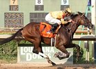 Departing won the 2013 Super Derby. <br><a target="blank" href="http://photos.bloodhorse.com/AtTheRaces-1/at-the-races-2013/27257665_QgCqdh#!i=2750529198&k=gRZsSZG">Order This Photo</a>
