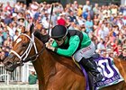 The Pizza Man won the 2014 American St. Leger.