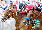 Tapiture outfinishes Candy Boy to take the West Virginia Derby.