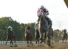 Cassatt Muscles to Victory in Monmouth Oaks Cassatt Muscles to Victory in Monmouth Oaks