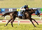 Midnight Storm wins the Del Mar Derby.