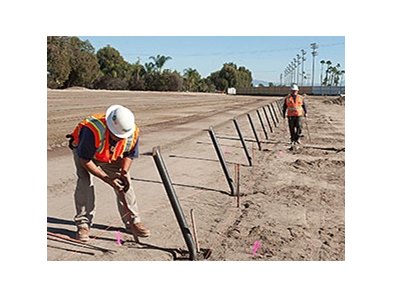 Track renovations at Los Alamitos