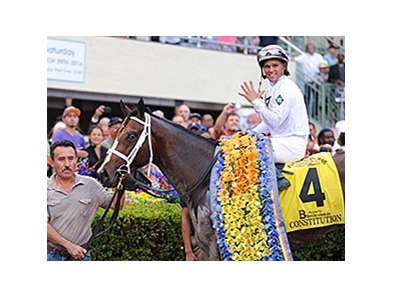 Constitution
<br><a target="blank" href="http://photos.bloodhorse.com/AtTheRaces-1/At-the-Races-2014/35724761_2vdnSX#!i=3155005914&k=4R75gLT">Order This Photo</a>