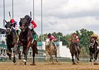 Bradester rolls to victory in the Ack Ack Stakes.