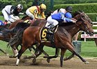 Better Lucky won Saratoga's seven-furlong Shine Again Stakes July 21.
<br><a target="blank" href="http://photos.bloodhorse.com/AtTheRaces-1/At-the-Races-2014/i-NGTcWvm">Order This Photo</a>