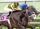 Carve fights off Adirondack King to win the West Virginia Governor's Stakes.