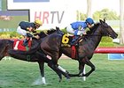 Summer Front won the 2014 Ft. Lauderdale Stakes. <br><a target="blank" href="http://photos.bloodhorse.com/AtTheRaces-1/At-the-Races-2014/35724761_2vdnSX#!i=3017466186&k=D3vZngt">Order This Photo</a>