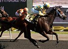 Spring in the Air rolls to victory in the Hendrie Stakes.