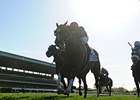 Imagining wins the Man O' War Stakes.
<br><a target="blank" href="http://photos.bloodhorse.com/AtTheRaces-1/At-the-Races-2014/i-m9tf6pK">Order This Photo</a>