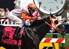 Ben's Cat drew post 2 in the Maryland Million Turf.<br><a target="blank" href="http://photos.bloodhorse.com/AtTheRaces-1/At-the-Races-2014/i-FSn2QvN">Order This Photo</a>