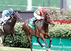 Silver Max comes home strong to win the Firecracker Stakes at Churchill Downs.