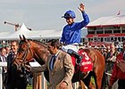 Encke won the 2012 Ladbrokes St. Leger.<br><a target="blank" href="http://photos.bloodhorse.com/AtTheRaces-1/At-the-races-2012/i-bfKrTVs">Order This Photo</a>