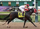 Vicar's in Trouble winning the 2014 Super Derby at Louisiana Downs