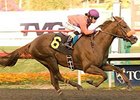 Top Fortitude broke his maiden by 2 3/4 lengths on Nov. 16.