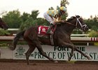 Uncaptured won the Prince of Wales Stakes by a length at Fort Erie on July 30.