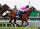 Sisterly Love holds off Moment in Dixie to win the Doubledogdare Stakes.<br><a target="blank" href="http://photos.bloodhorse.com/AtTheRaces-1/At-the-Races-2014/35724761_2vdnSX#!i=3188106484&k=XNP2c7b">Order This Photo</a>