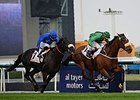 Certerach holds off Cavalryman to win the Dubai Gold Cup.<br><a target="blank" href="http://photos.bloodhorse.com/AtTheRaces-1/Dubai-2014/38085033_tQgx4h#!i=3148562215&k=7xZ8v23">Order This Photo</a>