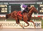 Rainbow Heir wins the New Jersey Breeders' Handicap.