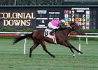 Long On Value is the 4-1 morning line favorite in the Mystic Lake Derby.