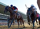 Tonalist wins the Belmont Stakes.