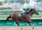 Don't Tell Sophia comes home strong to win the Locust Grove Stakes.