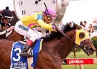 Lion D N A and Joel Rosario take the Skipat at Pimlico.