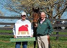 Mike McMahon, a managing partner at Bourbon Lane Stable, and Michael Blowen, president of Old Friends