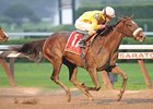 Grace Hall makes her 2012 debut in the Davona Dale.<br><a target="blank" href="http://www.bloodhorse.com/horse-racing/photo-store?ref=http%3A%2F%2Fpictopia.com%2Fperl%2Fgal%3Fprovider_id%3D368%26ptp_photo_id%3D9655554%26ref%3Dstory">Order This Photo</a>