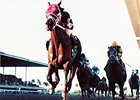 Behrens winning the Gulfstream Park Handicap.