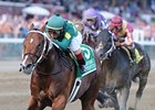 Majesticperfection blew away a quality field in the Alfred G. Vanderbilt Handicap at Saratoga Race Course. <br><a target="blank" href="http://www.bloodhorse.com/horse-racing/photo-store?ref=http%3A%2F%2Fpictopia.com%2Fperl%2Fgal%3Fprovider_id%3D368%26ptp_photo_id%3D9134899%26ref%3Dstory">Order This Photo</a>