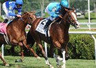 Get Stormy breezed to victory in the Fourstardave Handicap at Saratoga.<br><a target="blank" href="http://www.bloodhorse.com/horse-racing/photo-store?ref=http%3A%2F%2Fpictopia.com%2Fperl%2Fgal%3Fprovider_id%3D368%26ptp_photo_id%3D9124896%26ref%3Dstory">Order This Photo</a>