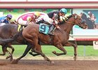 National won the H.B.P.A. Sprint Overnight Stakes on closing day at Canterbury Park.