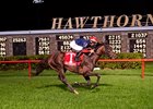 Kid Dreams dominates the Hawthorne Derby.