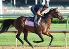Grace Hall at Churchill Downs on May 2.<br><a target="blank" href="http://photos.bloodhorse.com/TripleCrown/2012-Triple-Crown/Works/22611108_LR3wcn#!i=1825415265&k=2bhmbk5">Order This Photo</a>