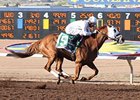 WinStar Farm's Endorsement handed Triple Crown contender Conveyance his first defeat in the Sunland Derby.