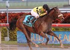 A Little Warm comes home strong in the Spectacular Bid.<br><a target="blank" href="http://www.bloodhorse.com/horse-racing/photo-store?ref=http%3A%2F%2Fpictopia.com%2Fperl%2Fgal%3Fprovider_id%3D368%26ptp_photo_id%3D8735827%26ref%3Dstory">Order This Photo</a>