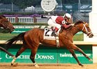 Circle Unbroken and Jon Court take the Bashford Manor Stakes at Churchill Downs.
