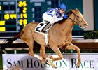 Always In My Heart winning the Sam Houston Distaff.