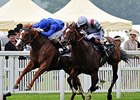 Dawn Approach wins the St. James Palace Stakes.
<br><a target="blank" href="http://photos.bloodhorse.com/AtTheRaces-1/at-the-races-2013/27257665_QgCqdh#!i=2582486671&k=cqLbCQc">Order This Photo</a>