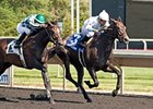 My Option and Eduardo Perez take the Arlington Oaks.