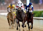 Eldaafer pulls away in the Marathon.<br><a target="blank" href="http://www.bloodhorse.com/horse-racing/photo-store?ref=http%3A%2F%2Fpictopia.com%2Fperl%2Fgal%3Fprovider_id%3D368%26ptp_photo_id%3D9266657%26ref%3Dstory">Order This Photo</a>