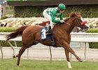 Unzip Me won the 2010 Las Cienegas.<br><a target="blank" href="http://www.bloodhorse.com/horse-racing/photo-store?ref=http%3A%2F%2Fpictopia.com%2Fperl%2Fgal%3Fprovider_id%3D368%26ptp_photo_id%3D8886287%26ref%3Dstory">Order This Photo</a>
