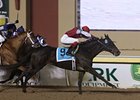 Ted's Folly rolls late to win the Remington Springboard Mile.